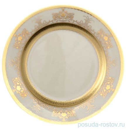 Набор тарелок 17 см 6 шт &quot;Констанц /Сапфир /с золотом&quot; крем. / 043657