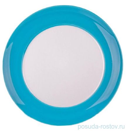 Тарелка 27 см голубая, белая внутри &quot;Вехтерсбах&quot; / 034637