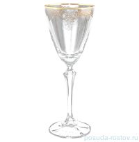 Бокалы для белого вина 250 мл 6 шт &quot;Элизабет /Золотой узор /8107&quot; / 058599