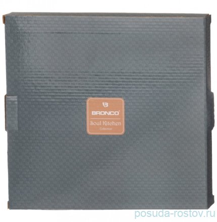 Доска сервировочная 27 см круглая белая &quot;Soul kitchen&quot; / 301524