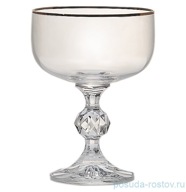 Креманки/мартинки 200 мл 6 шт "Клаудия /Отводка золото" / 029657 Креманки/мартинки 200 мл 6 шт "Клаудия /Отводка золото" / 029657