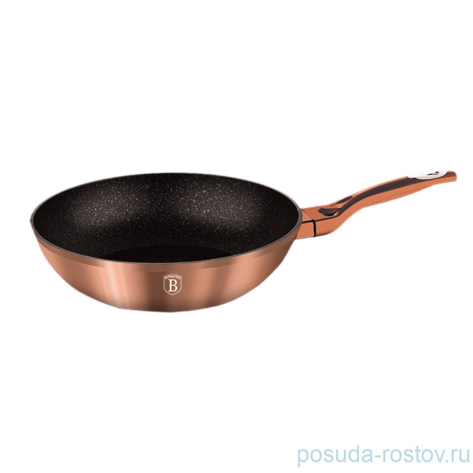 Вок 28 см  Berlinger Haus "Rosegold Line" / 134423