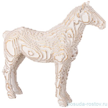 Фигурка декоративная лошадь 30х8,5х28,5 см / 345683