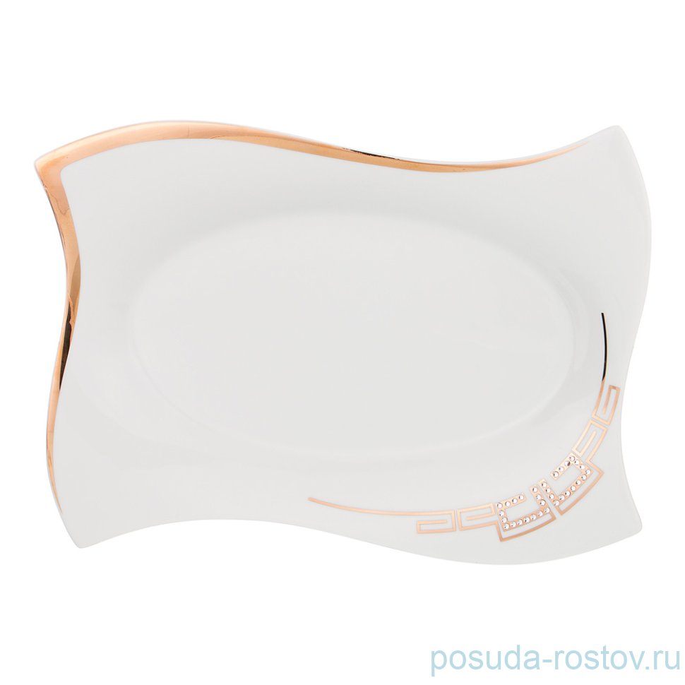 Тарелка 28 х 21 х 4,5 см прямоугольная "Charm" / 211224 Тарелка 28 х 21 х 4,5 см прямоугольная "Charm" / 211224