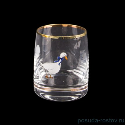 Стопки 60 мл 6 шт &quot;Идеал /Гуси /Золотой кант&quot; / 109587