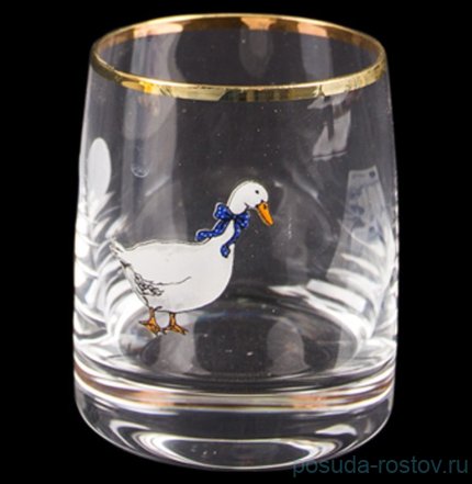 Стопки 60 мл 6 шт &quot;Идеал /Гуси /Золотой кант&quot; / 109587