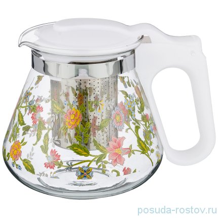 Заварочный чайник 700 мл с жестким фильтром &quot;Flowers&quot; / 199240