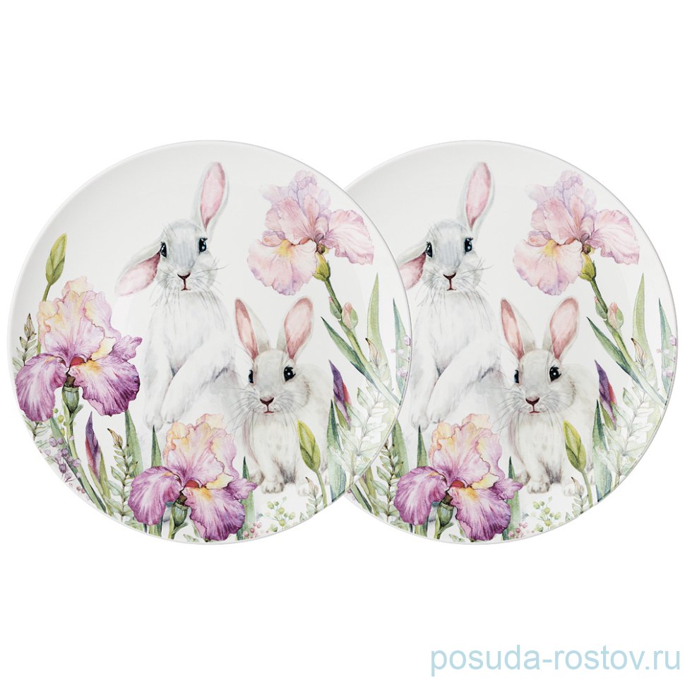 Набор тарелок 27 см 2 шт "Iris" / 251005