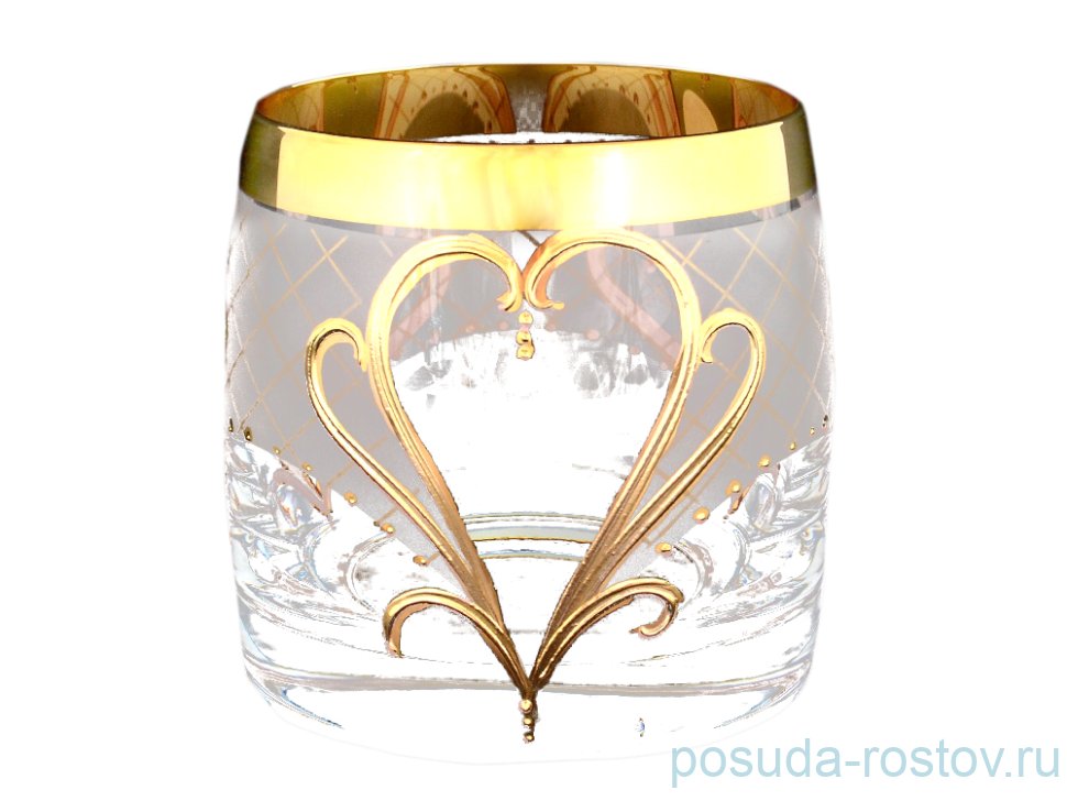 Стаканы для виски 230 мл 6 шт "Идеал /Золотой узор 24259" / 059436