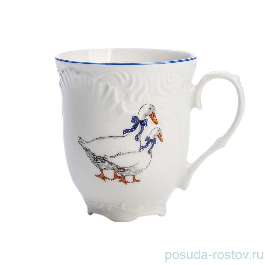 Кружка 300 мл "Рококо /Гуси" / 109894