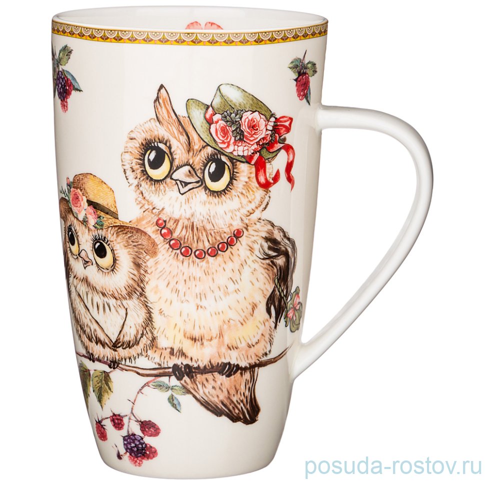 Кружка 660 мл "Owls party" / 252052