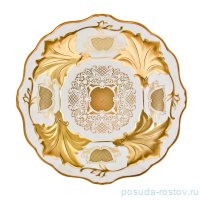 Блюдо 31 см круглое &quot;Ютта&quot; &quot;Веймар /Симфония /Золотая&quot; / 053826