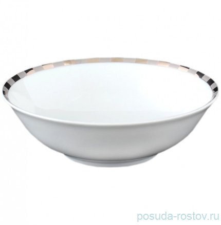 Салатник 16 см &quot;Опал /Платиновые пластинки&quot; / 025852