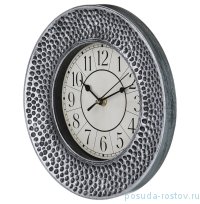 Часы настенные 25 см кварцевые &quot;ITALIAN STYLE /Античное серебро&quot; / 187948