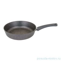 Сковорода 24 х 6,1 см глубокая с антипригарным мраморным покрытием &quot;Agness /Granite&quot; / 208679