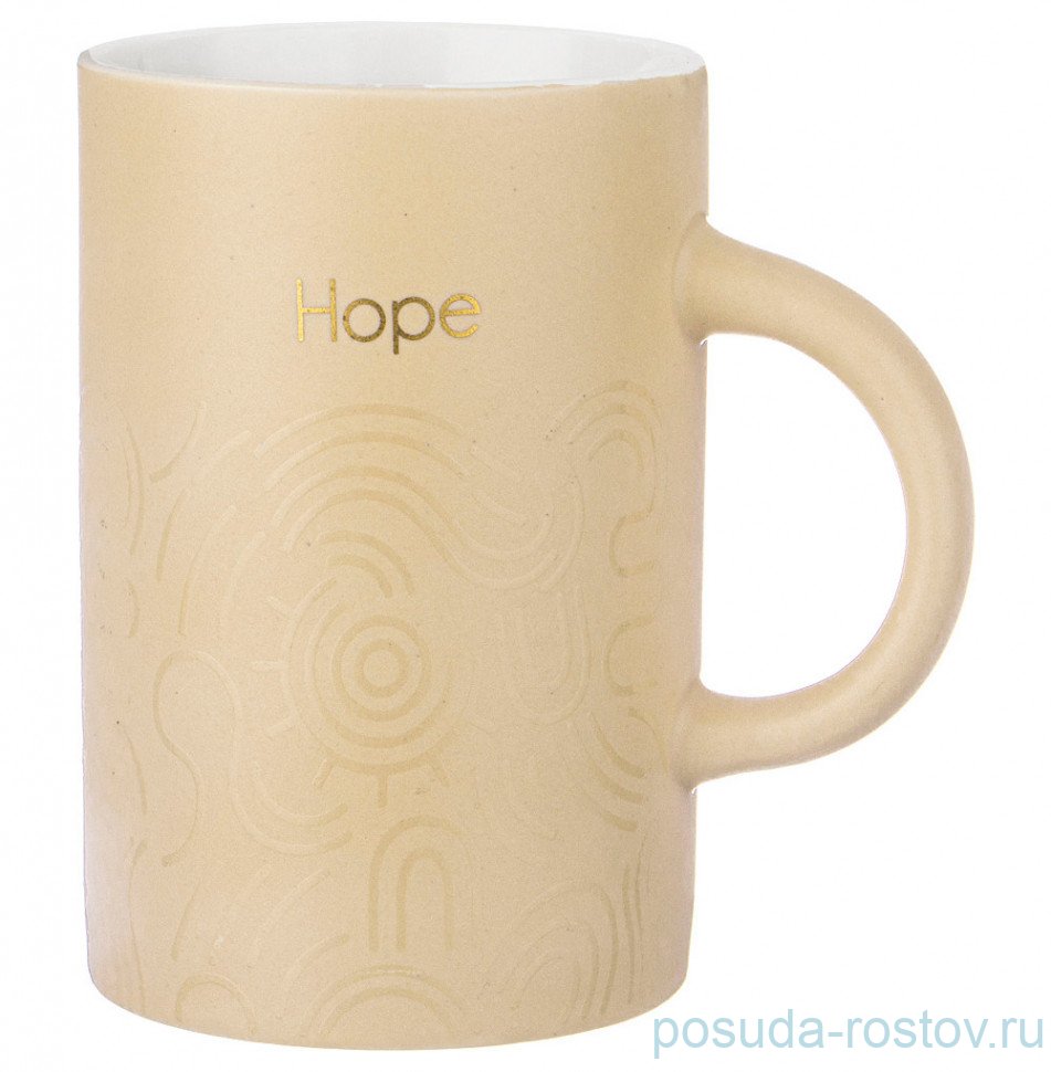 Кружка 400 мл "Modern lines /Hope" / 292623 Кружка 400 мл "Modern lines /Hope" / 292623