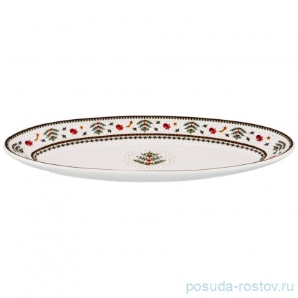 Блюдо 30 х 12 х 3 см овальное &quot;Christmas Collection&quot; / 192097