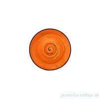 Блюдце 14 см оранжевое &quot;Spiral&quot; / 261591