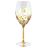 Бокалы для белого вина 250 мл 6 шт &quot;Клара /Лепка с золотом&quot; E-S / 086722
