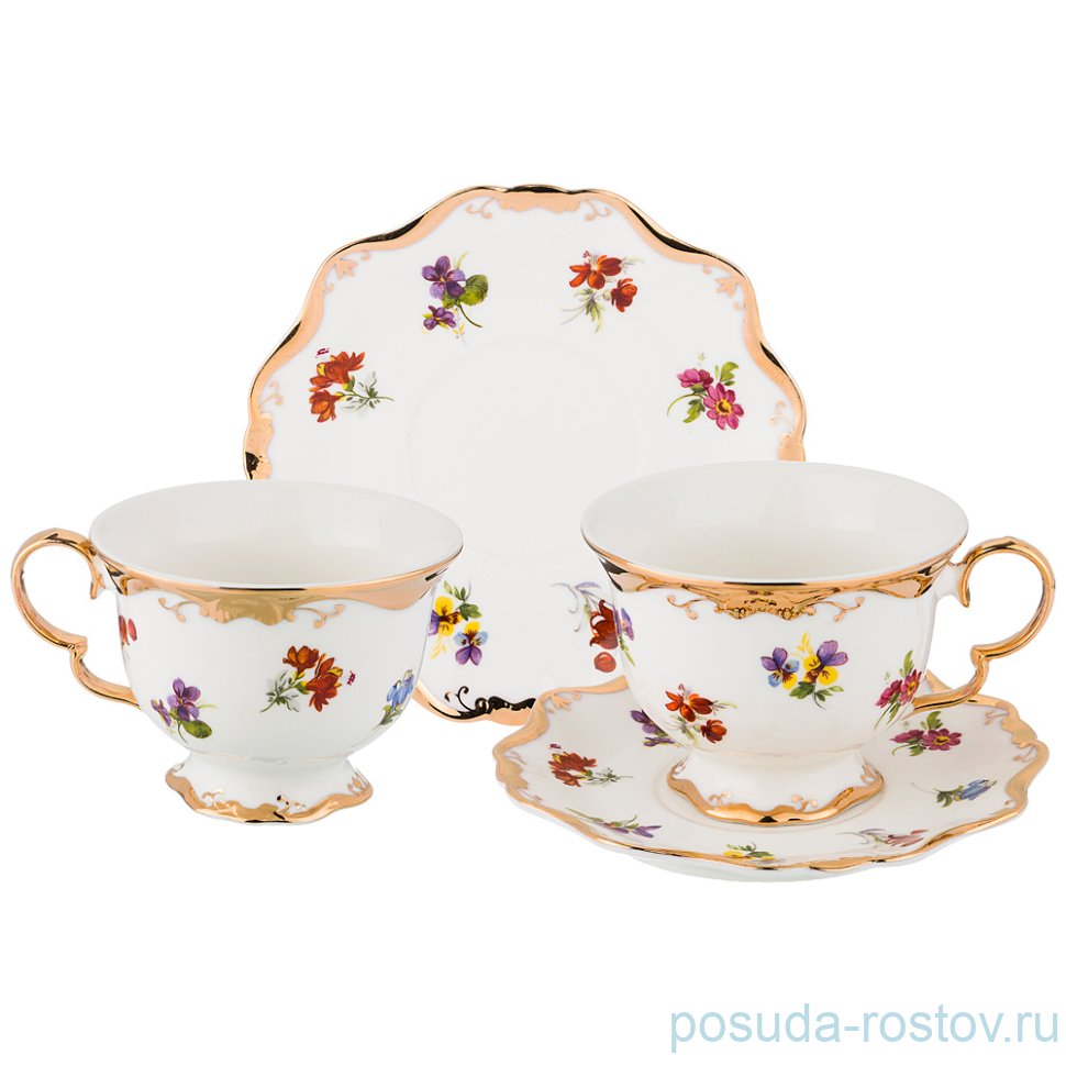 Набор чайных пар 250 мл 2 шт "роял жардин" / 199225 Набор чайных пар 250 мл 2 шт "роял жардин" / 199225