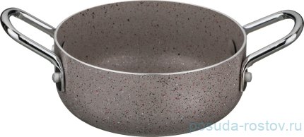 Кастрюля 450 мл антипригарное покрытие мрамор &quot;AGNESS&quot; / 200201