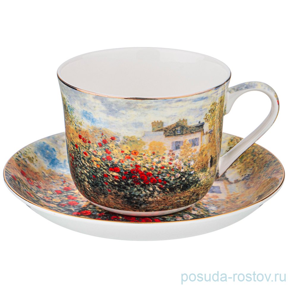 Чайная пара 500 мл 1 шт "К. Моне /Сад" / 224383 Чайная пара 500 мл 1 шт "К. Моне /Сад" / 224383
