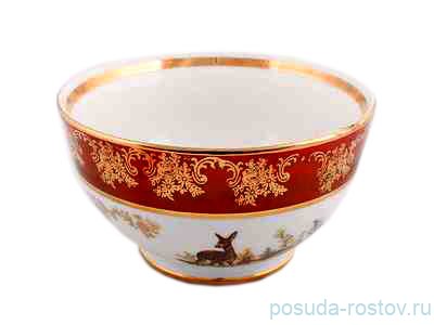 Пиала 10,5 см "Магнолия /Охота красная" / 047592 Пиала 10,5 см "Магнолия /Охота красная" / 047592