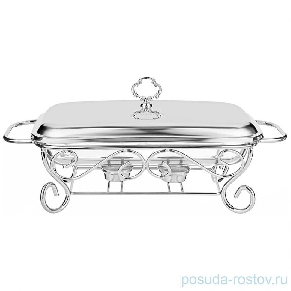 Мармит 2,2 л прямоугольный silver Agness / 336641