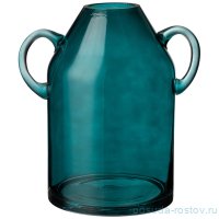 Ваза для цветов 15 х 23,5 см с ручками &quot;Trendy emerald&quot; / 336402