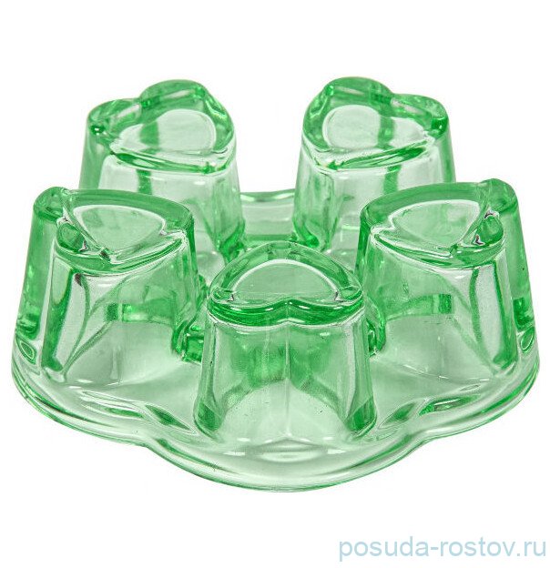 Подогрев для чайника изумруд "Сердечки" / 335066 Подогрев для чайника изумруд "Сердечки" / 335066