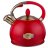 Чайник 3 л со свистком термоаккумулирующее дно индукция красный &quot;Agness&quot; / 196310