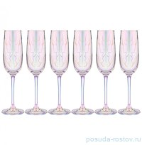 Бокалы для шампанского 175 мл 6 шт &quot;revolution /лиловая дымка&quot; / 299766