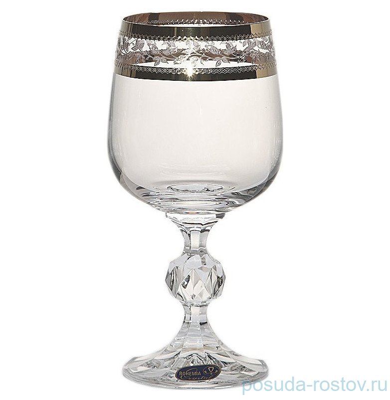 Бокалы для красного вина 230 мл 6 шт "Клаудия /Золотые листики" / 132911 Бокалы для красного вина 230 мл 6 шт "Клаудия /Золотые листики" / 132911