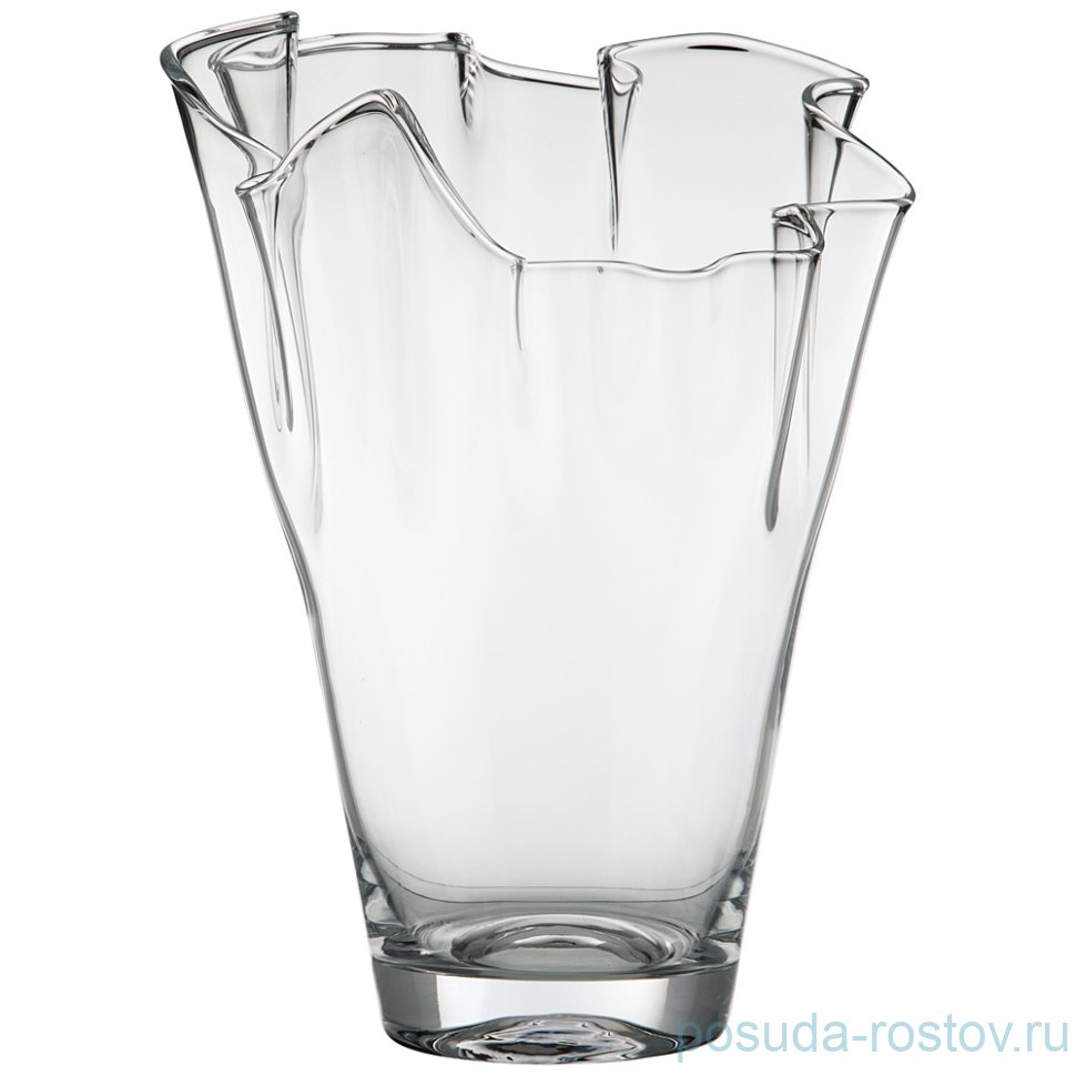 Ваза для цветов 30 см "Wave /Прозрачная" / 210951 Ваза для цветов 30 см "Wave /Прозрачная" / 210951