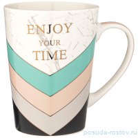 Кружка 520 мл &quot;Break time /Enjoy your time&quot; / 275388