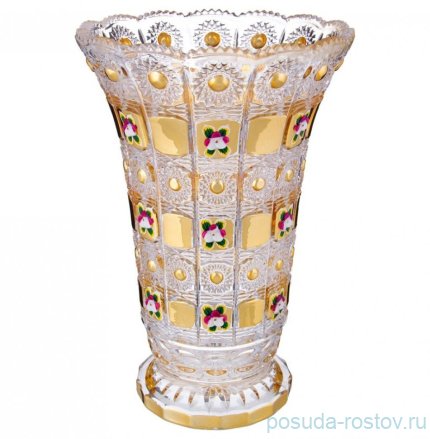 Ваза для цветов 25 см &quot;LEFARD GOLD GLASS&quot; / 197417