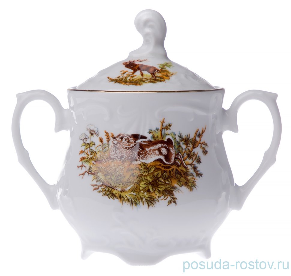 Сахарница 400 мл "Рококо /Охота" / 206265 Сахарница 400 мл "Рококо /Охота" / 206265