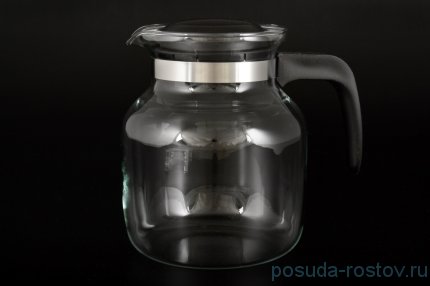 Заварочный чайник 1,5 л (пластиковые чёрная крышка и ручка) &quot;Simax /Матура&quot; / 091991