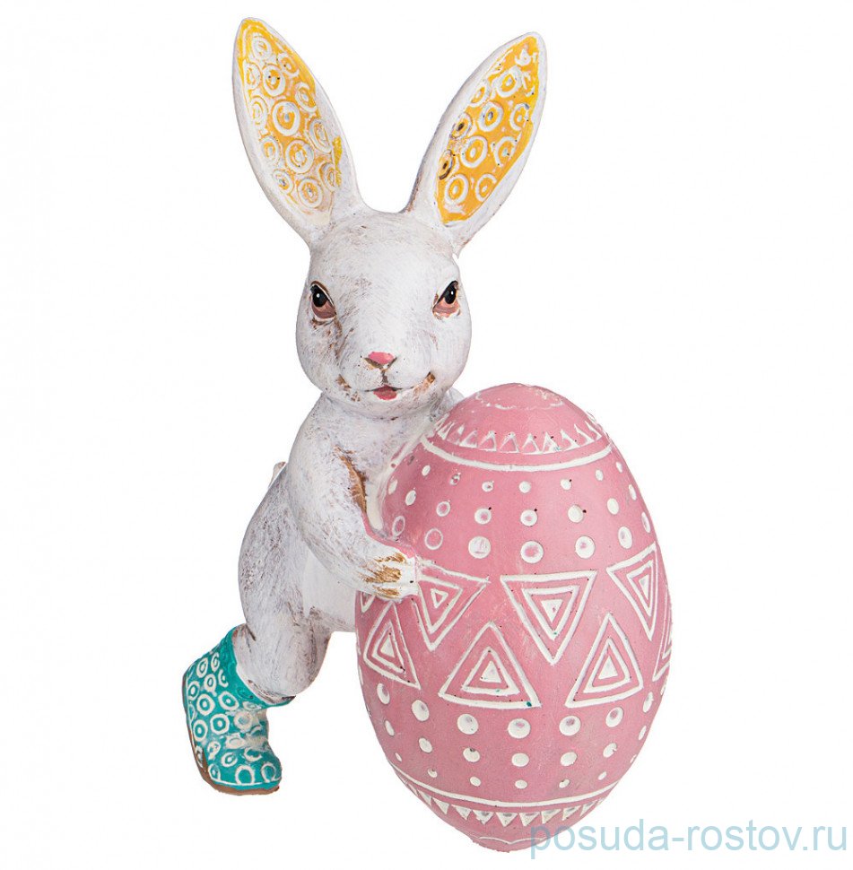 Фигурка 9,5 х 5,5 х 14,5 см "Пасхальный кролик" / 236803 Фигурка 9,5 х 5,5 х 14,5 см "Пасхальный кролик" / 236803