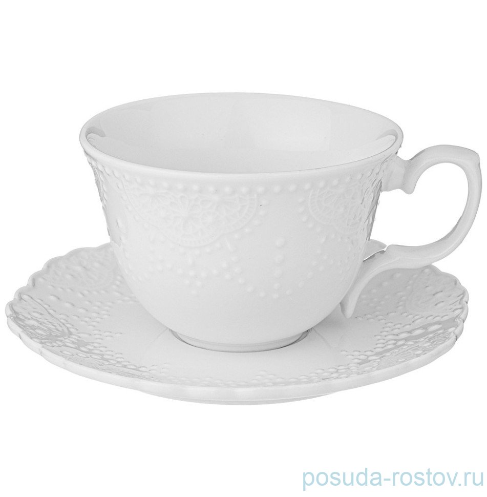 Чайная пара 250 мл "Ажур" (1шт.) / 242163