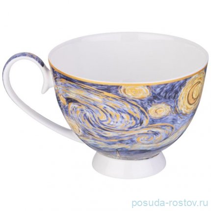 Чайная пара 250 мл &quot;Звёздная ночь (В. Ван Гог)&quot; / 350102