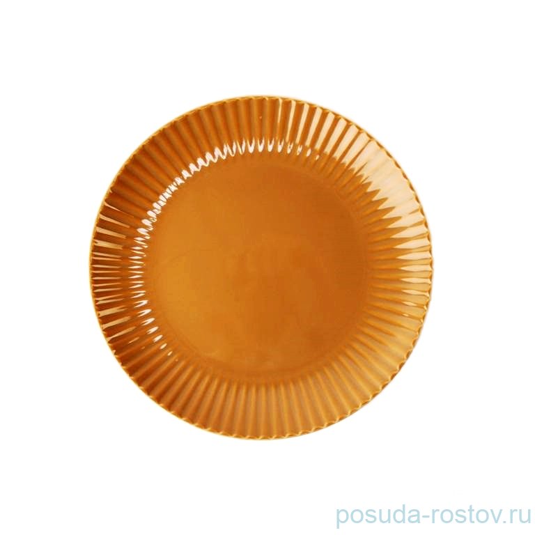 Тарелка 24 см 1 шт Porcelaine Czech Gold Hands "Натура /Браун" / 167382 Тарелка 24 см 1 шт Porcelaine Czech Gold Hands "Натура /Браун" / 167382
