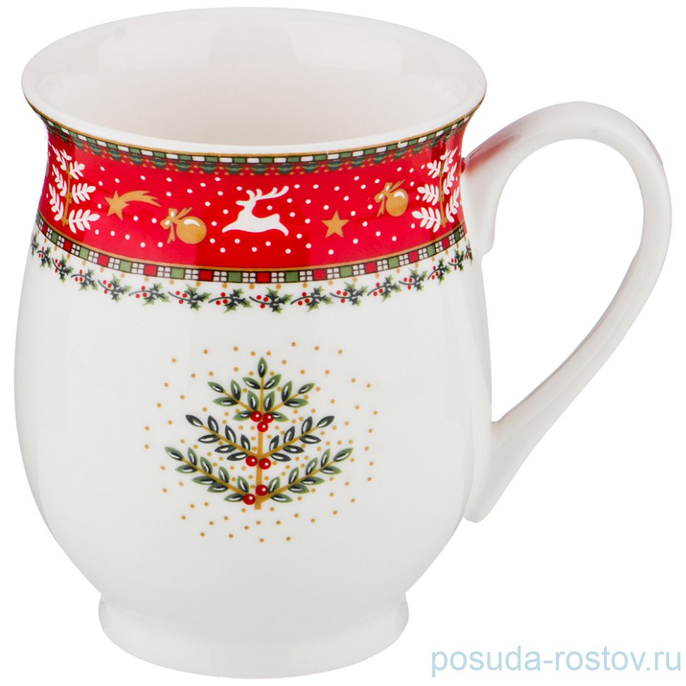 Кружка 300 мл "christmas collection /красная" / 192100 Кружка 300 мл "christmas collection /красная" / 192100
