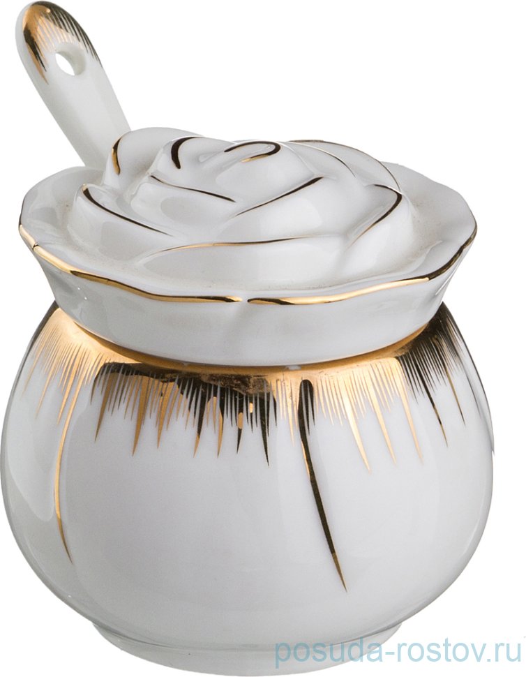 Соусник с ложкой "Цветочная симфония" / 192537