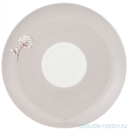 Бульонная пара 450 мл 1 шт серая &quot;Белый цветок&quot; / 230690