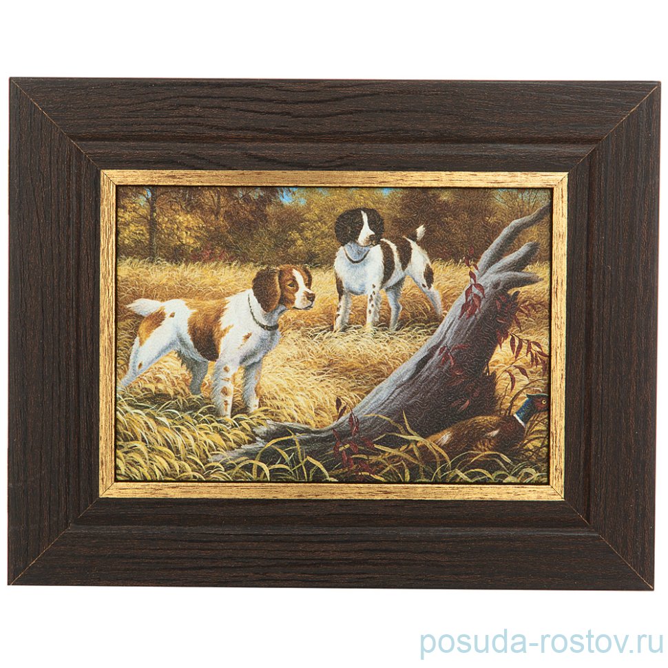 Ключница 13 х 18 см "Охотничьи собаки" / 267293 Ключница 13 х 18 см "Охотничьи собаки" / 267293