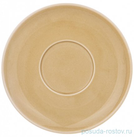 Блюдце 14,5 см &quot;Tint /Жёлтый&quot; / 296474