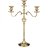Подсвечник 58 см на 3 свечи &quot;Бохо&quot; золото / 268715