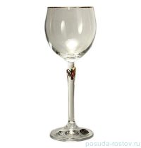 Бокалы для белого вина 200 мл 6 шт &quot;Бриджитта /Отводка золото&quot; / 005323