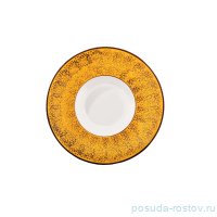 Тарелка 22,5 см глубокая жёлтая &quot;Splash&quot; / 261822